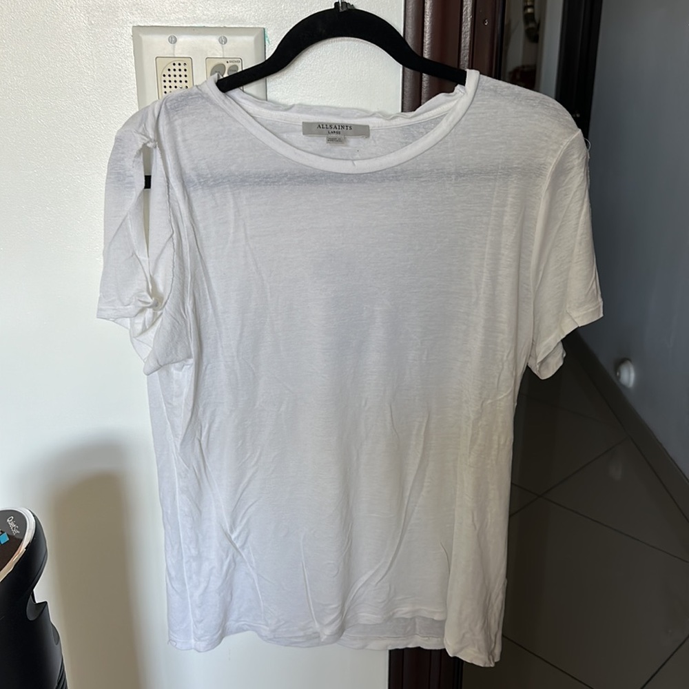 Cream All Saints T shirt size L
